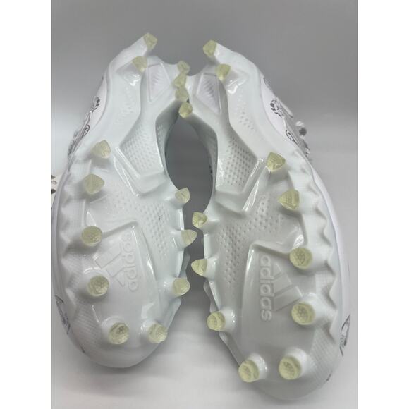 Adidas Freak 22 Big Mood Football Cleats White Silver Emoji GX7983 Size 9.5 New - Picture 4 of 16